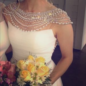 White Sherri Hill formal!